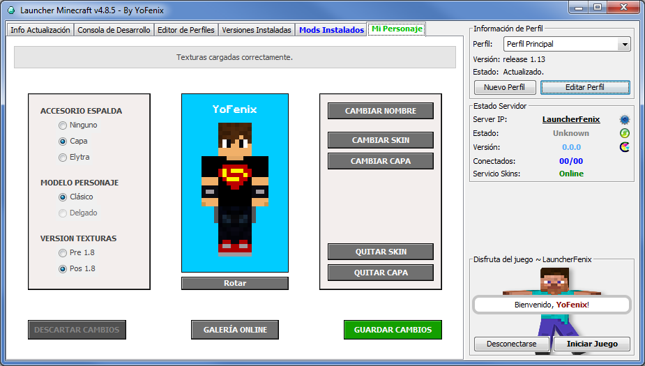 Como Poner Skin En Minecraft 1152